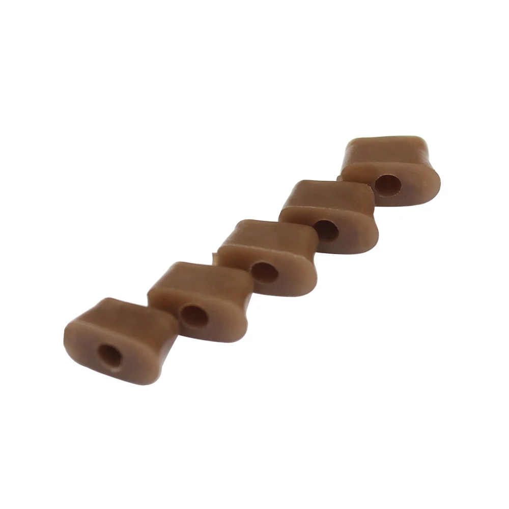 Flute Maintenance Tools 5 Pcs Flute Tail Rubber Brick Orchestral Instrument Repair Parts