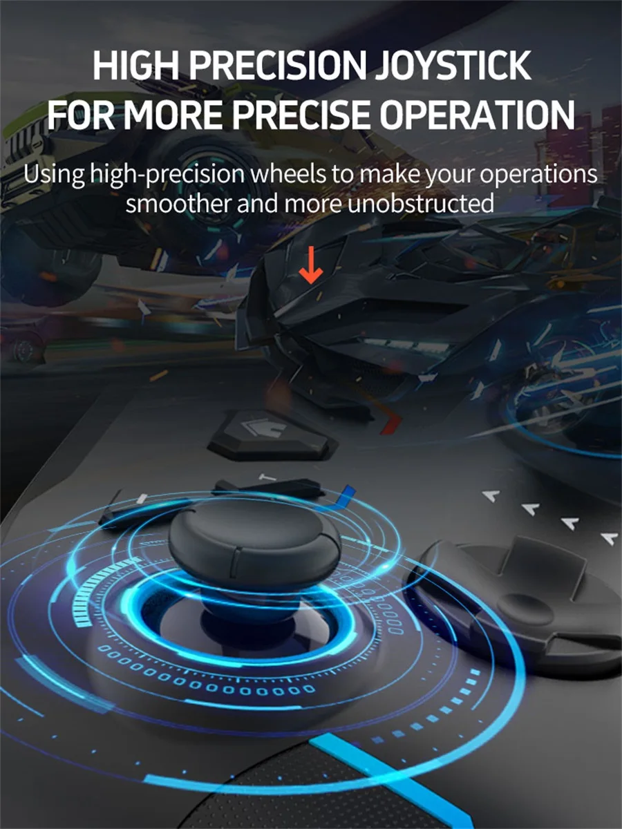 NE Wireless Switch Pro Controllers Gaming Controls with Turbo RGB Joystick for Nintendo Switch/Lite/OLED/Android/iOS/PC/Gamer game joystick gaming controller