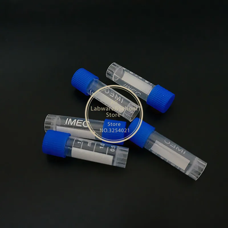 Plastic test tubes centrifuge tube 100 To 500Pcs 1.8ml with screw cap