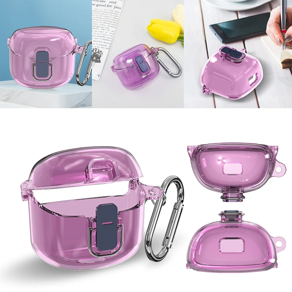 Cover Protettiva Custodia Rigida Antiurto Per Pc Custodia Trasparente Cover Per Auricolari Cover Anti-Goccia Per Auricolari Wireless Jbl Tune Flex 202