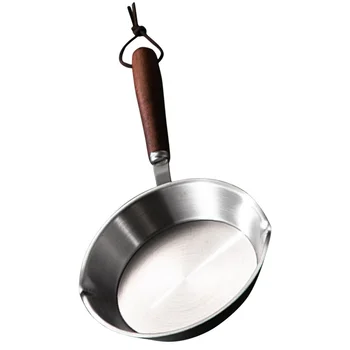 Maker Frying Pan Roasting Work on Oil Heating Stainless Steel Egg Pans Nonstick Griddle