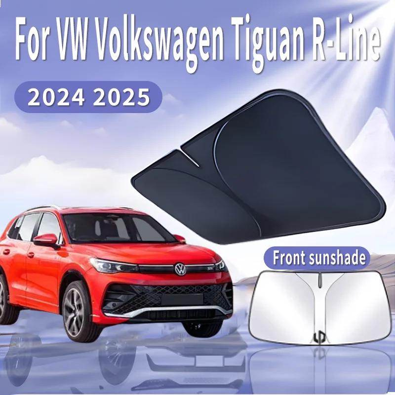 Car Sun Visor For VW Volkswagen Tiguan R-Line 2024 2025 MK3