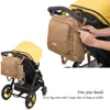 Soboba 2023 New Diaper Bags for Mother Waterproof Large Capacity Solid Polyester Diaper Backpacks Travel Bag for Newborn Baby 4