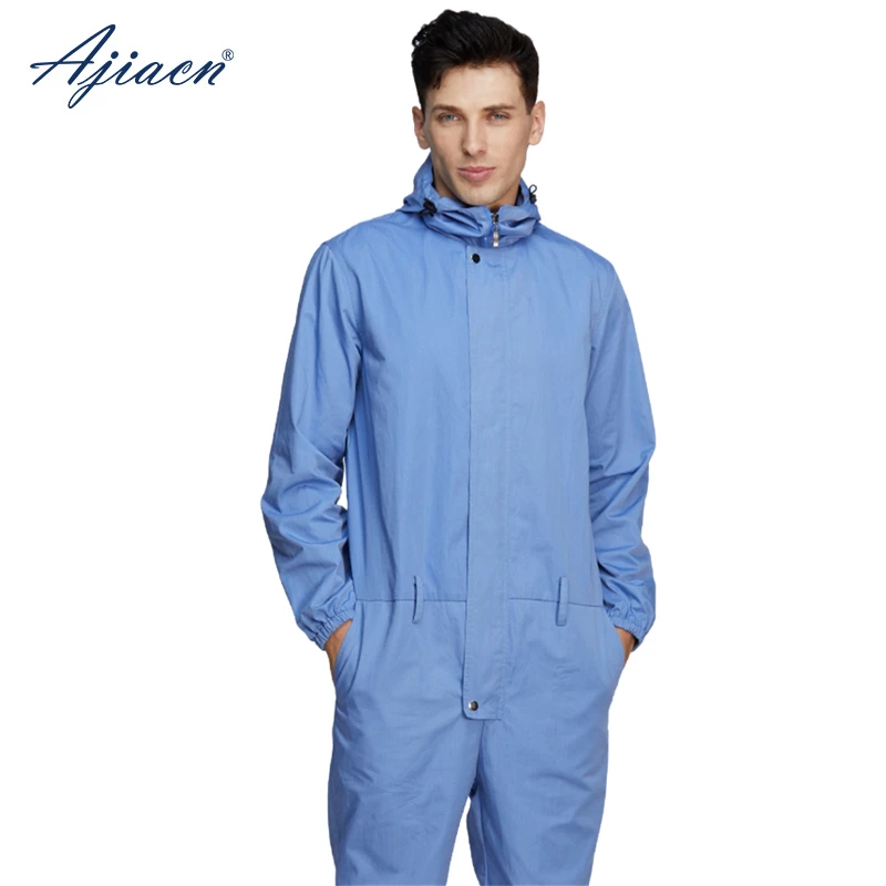 Ajiacn Genuine electromagnetic radiation protective workwear suit Electric welding argon arc welding anti-radiation coverall
