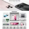DOOGEE Note 58 Pro Smartphone 6.75" HD+ 90Hz IPS Screen 8GB +256GB Unisoc T7250 Octa Core 6250mAh 16MP Camera NFC Android 15 2