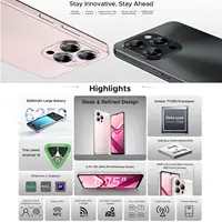 DOOGEE Note 58 Pro Smartphone 6.75" HD+ 90Hz IPS Screen 8GB +256GB Unisoc T7250 Octa Core 6250mAh 16MP Camera NFC Android 15 2
