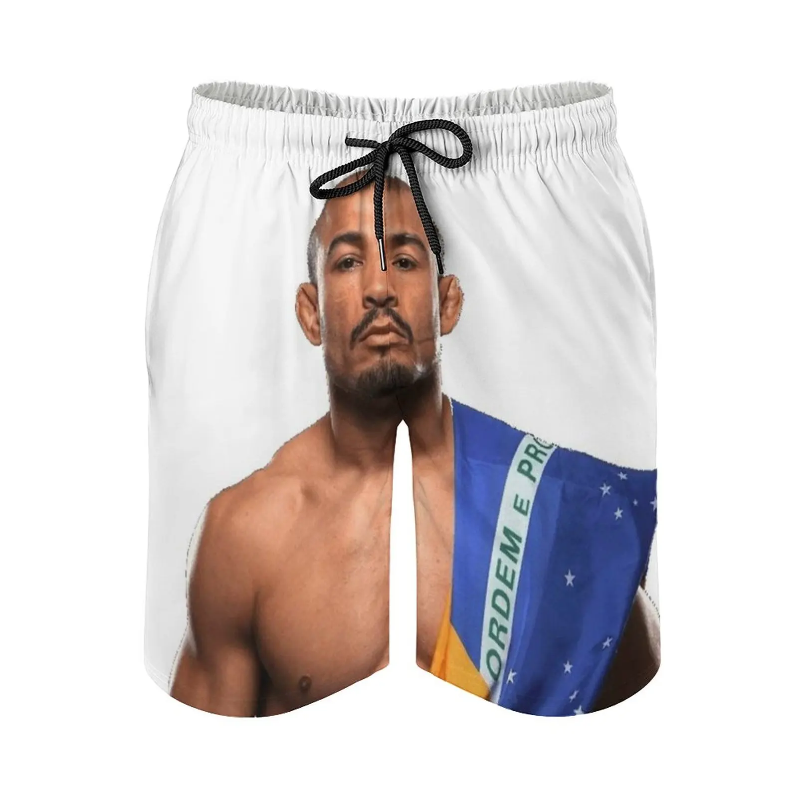 

Jose Aldo Men's Sport Running Beach Shorts Trunk Pants With Mesh Lining Trunks Shorts Jose Aldo Brazil Brazilian Kb