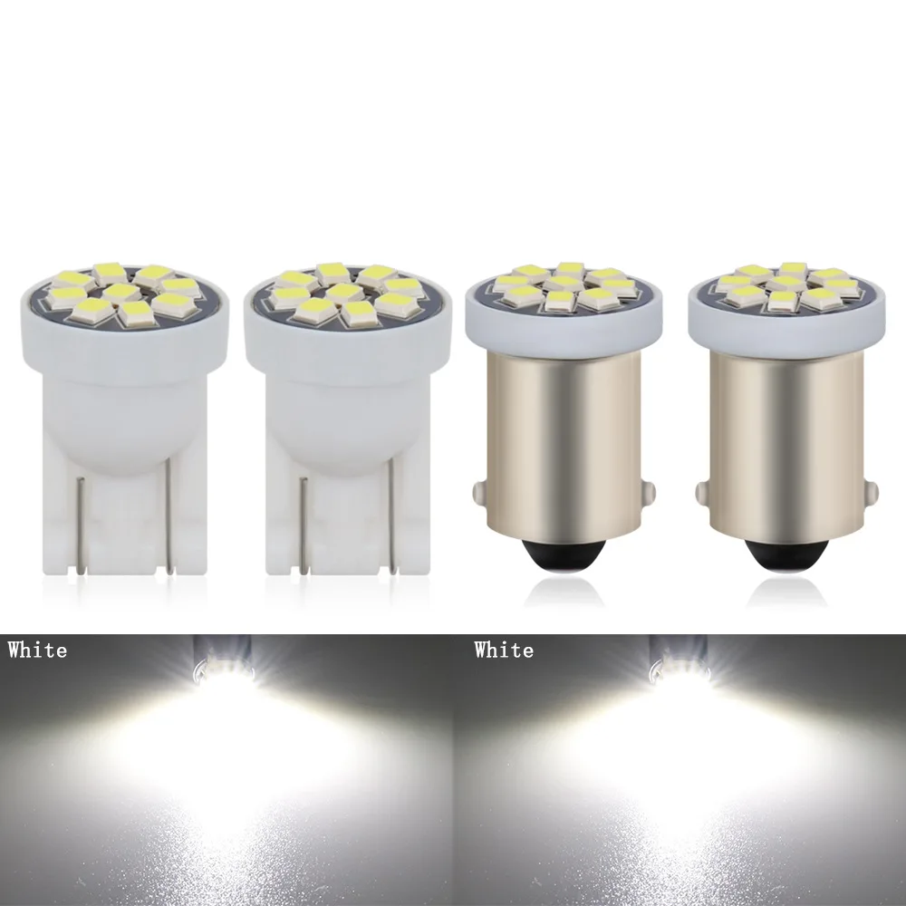 6V 6,3 V Blanco ámbar T10 168 194 555 Bombilla Led De Cuña W5W Luces