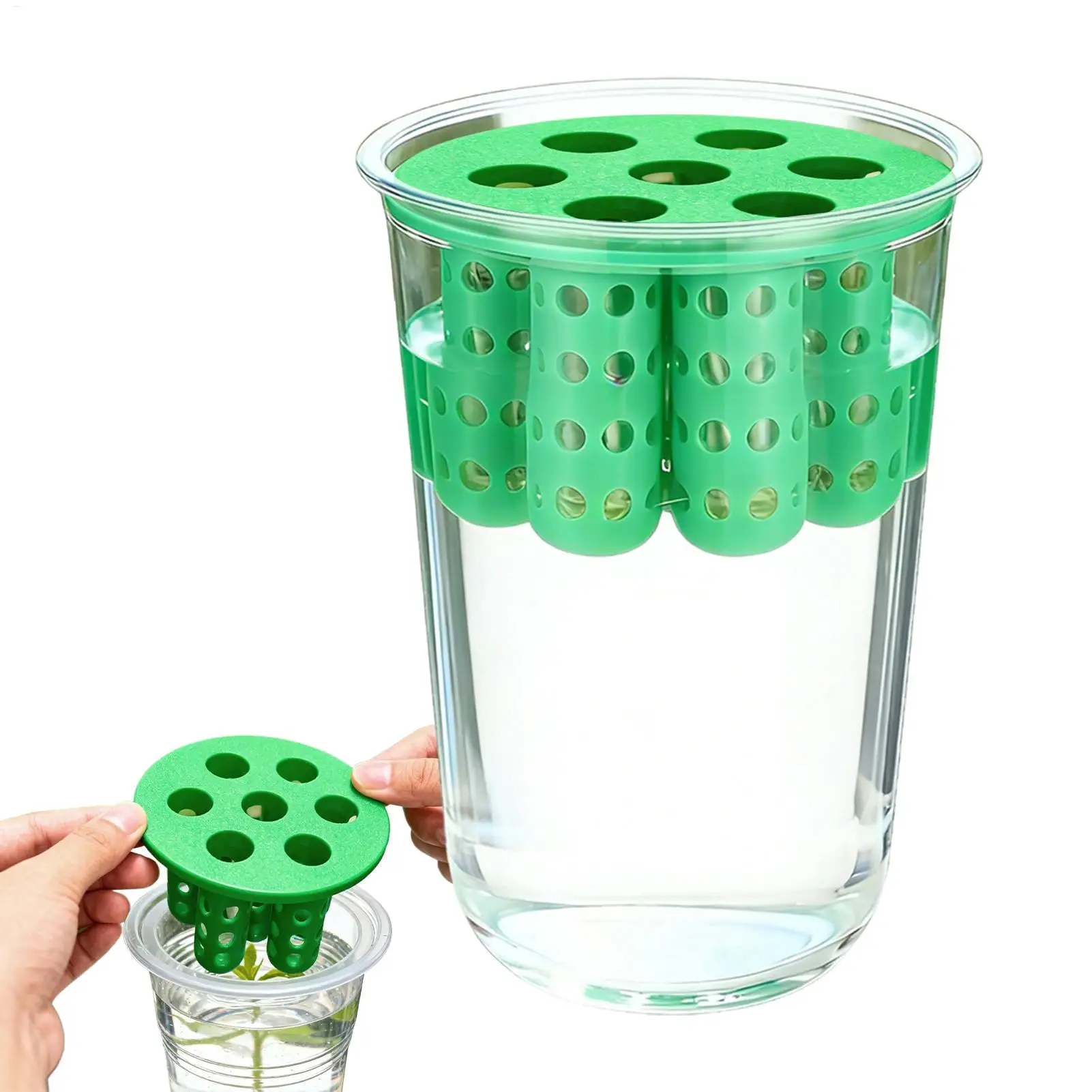 Reusable Hydroponic Green Onion Planter and Seedling Kit