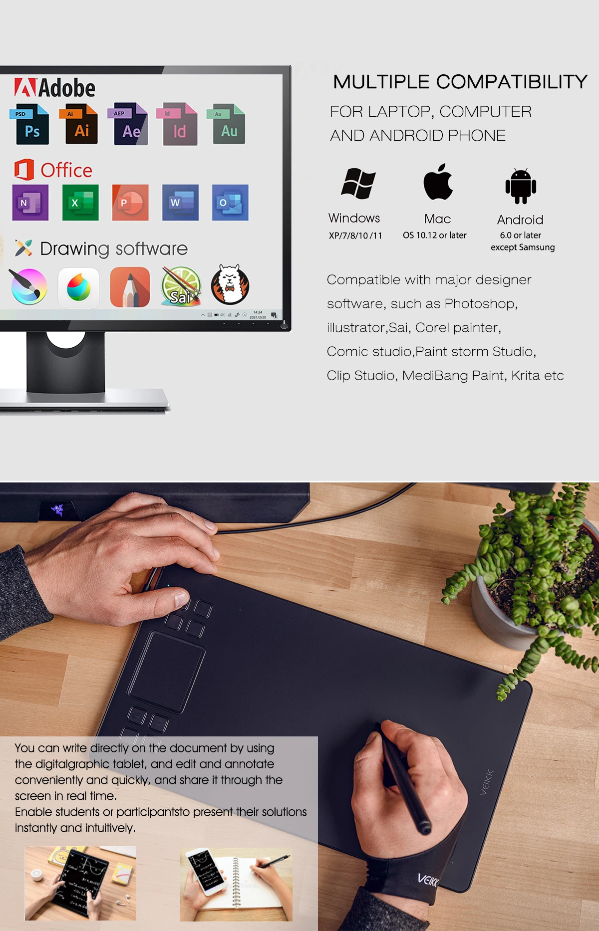 computador e escritório