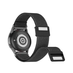 Elastic Magnetic Strap Wristband - Various Sizes - 22mm (Black)