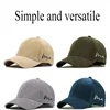 Spring Autumn Big Size Corduroy Baseball Caps 100%Cotton Embroidery Unisex Baseball Hat for  Men Adjustable Outdoor Hip Hop Hats 2