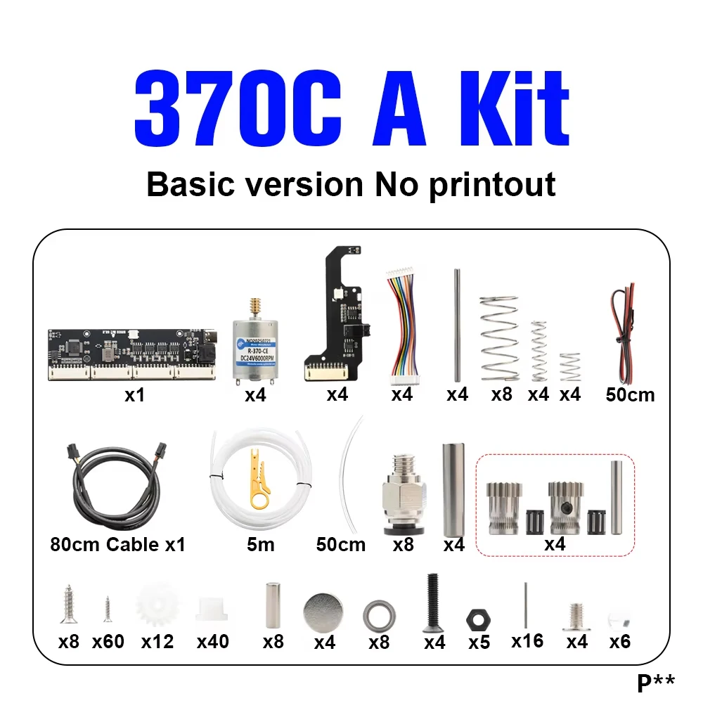 BMCU 370C DIY AMS lite互換 A1/A1mini BLV AMS lite BMCU370C BMCU 370C Auto Refill Farm for A1 A1 MINI 3D