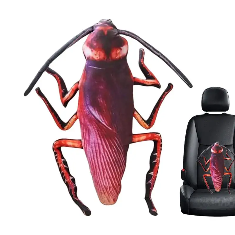 

Cockroach Plush Pillow 21 Inch Creative 3D Cockroach Plush Toy Funny Birthday Gifts Animal Home Sofa Car Decoration For Boys And