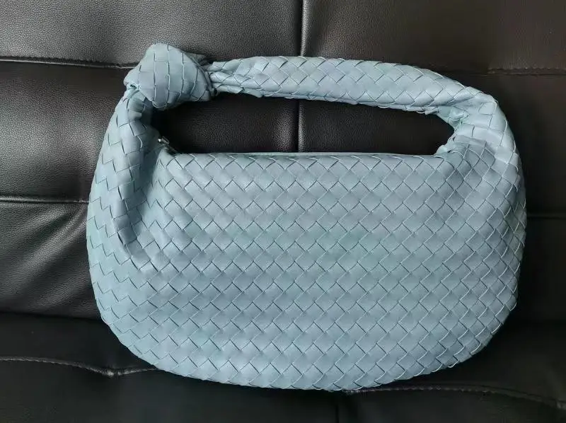 2022 Fashion Handmade Woven Bag Luxury Woven Leather Printed Shoulder Bag Lady Crossbody Hobo PU Knotted Handle Casual Handbag 