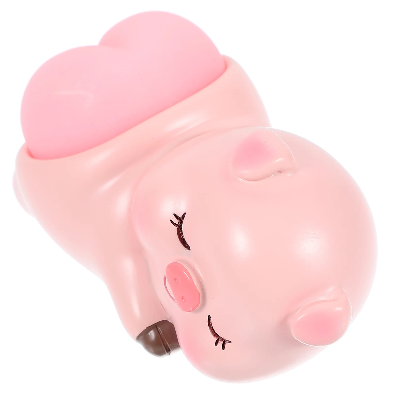 

Cartoon Pig Ornament Lamp Aesthetic Table Desktop Night Light Nursery Animal Resin Nightstand Office Decor