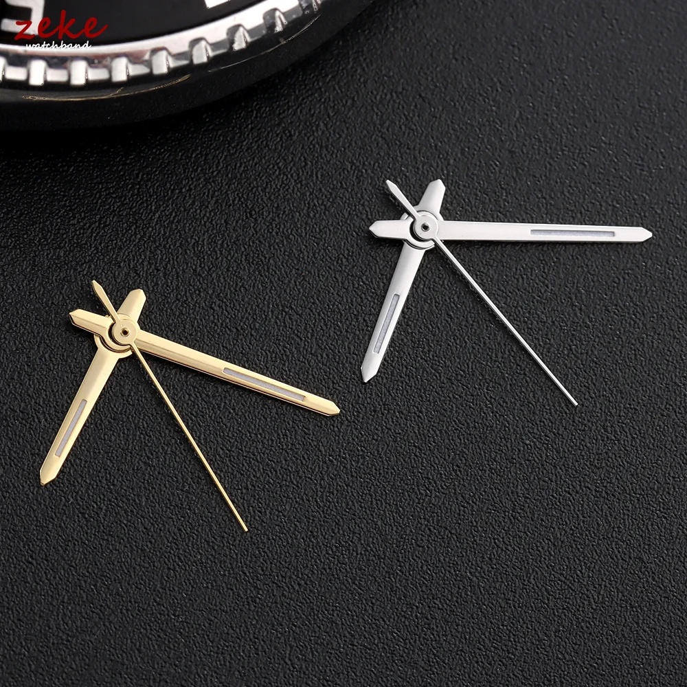 High Quality Polished Silver and Gold Luminous Watch Hands