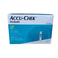 Bandelettes de test de glycémie Accu Chek Instant 50/100 pièces (Exp: Dernière date) 1