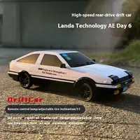 Ldrc Ld1801 Ae86 Rtr Rc Drift Car 1/18 Esp Gyroscope Rc Car Drift Vehicles Led Lights Full Scale Controlled Model Car Toy Gifts 2