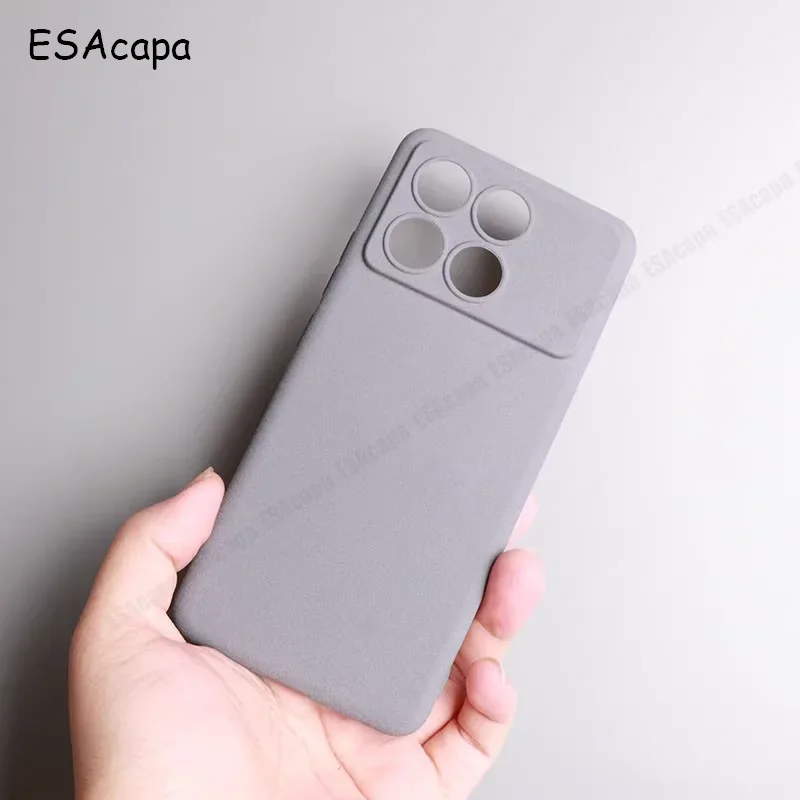 Slim Matte Sandstone Silicone Anti-Slip Soft Phone Case