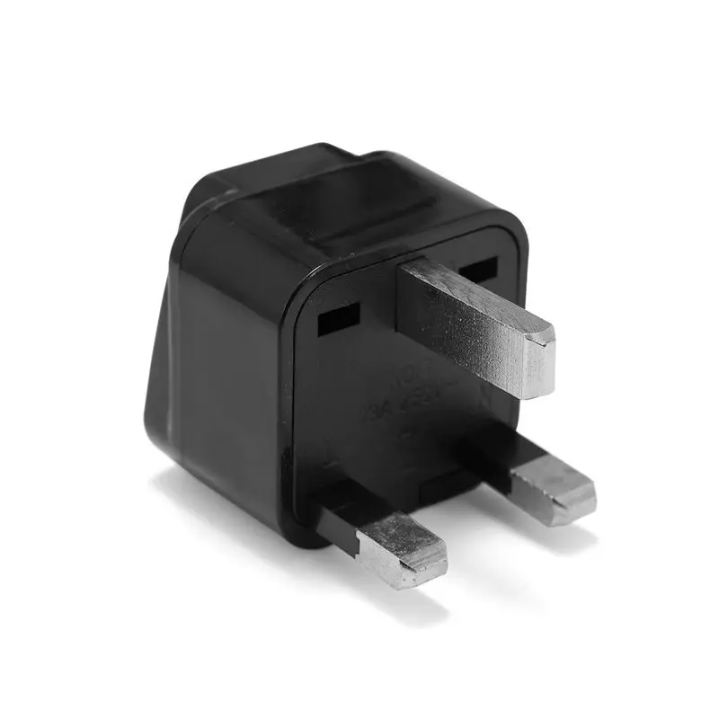 UK British Travel Adapter Universal Swiss Brazil US AU EU to UK Plug Adapter AC Power Charger Socket Outlet High Quality