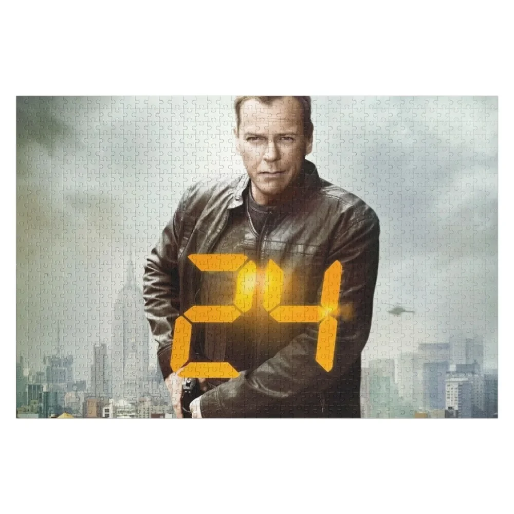Jack Bauer 24 Jigsaw Puzzle Personalized Kids Gifts Personalized Gift Puzzle джинсовые шорты из эластичного хлопка kids jack