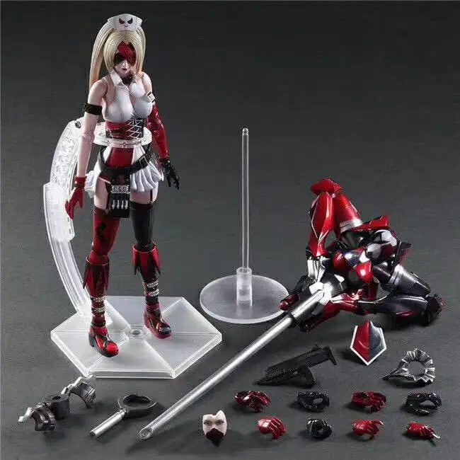 

New Play Arts Suicide Squad Harley Quinn figure model High Quality Pvc Action Figure Collection Model Toy for Childrens gift
