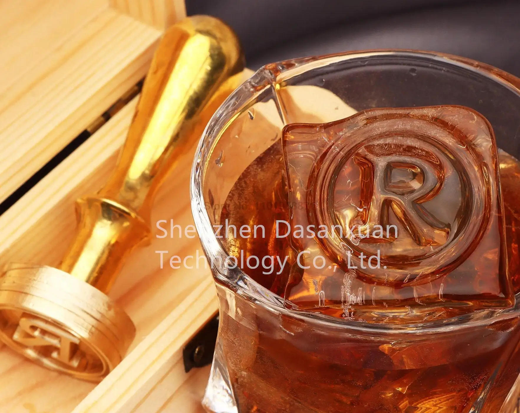 Bar Ice Cube Pineapple Copper Mold Seal Plate Honeycomb Ice Mold Branding  Cocktails Whiskey Ice Printing Tools Carving Icecube - AliExpress