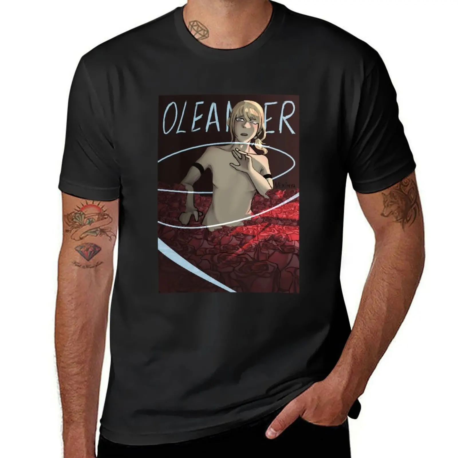 The river calls T-Shirt anime plus sizes men clothings