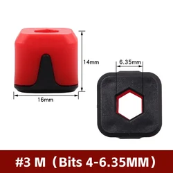Magnetic Screw Ring - Strong Magnetizer ( 3 M Bits 4 - 6.35MM )