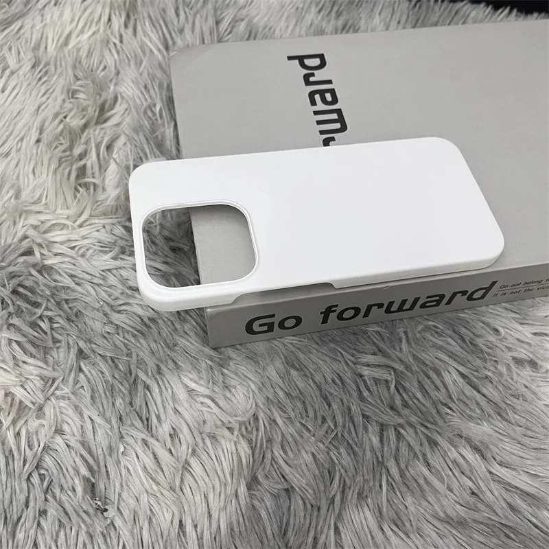 Matte Frameless Thin Anti-Fall Phone Cover with Hard Skin-Feel
