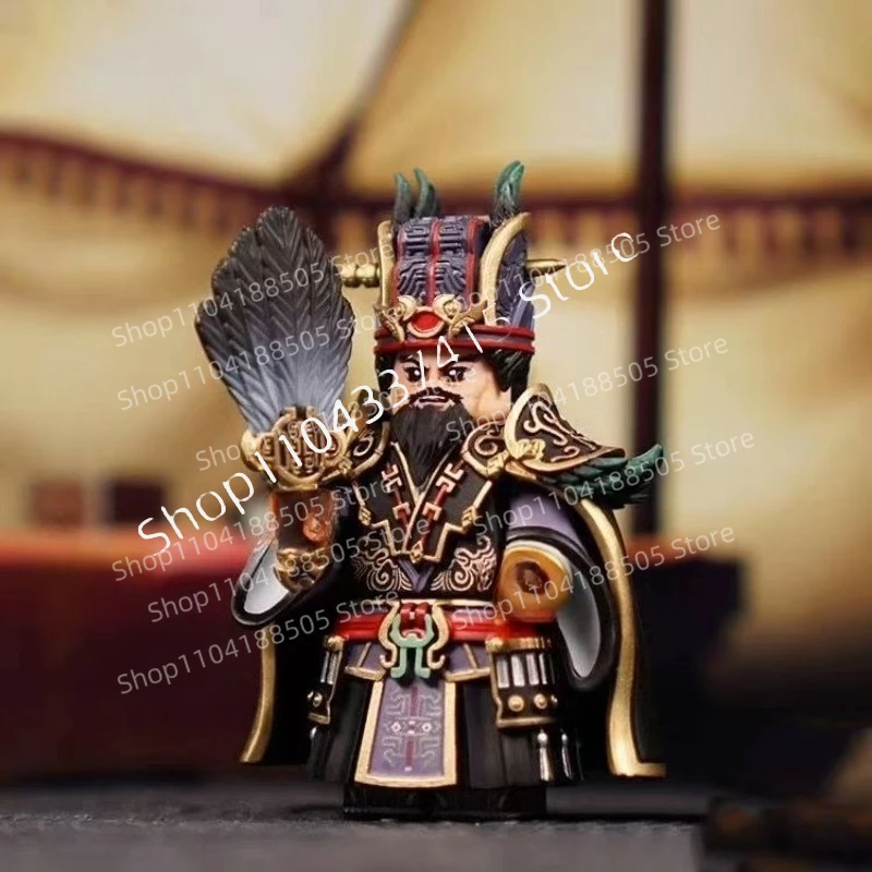 MOC New Building Block Doll Doll Holiday Gift Ornaments for Sima Yi Heroes in The Warring States Period of Three Kin