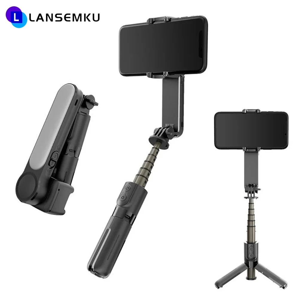 

Portable Integrated Selfie Stick Tripod For Smartphone Gimbal Hidden Phone Bracket Bluetooth Button For Selfie Phone Holder