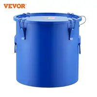 VEVOR Fryer Grease Bucket 8 Gal Oil Disposal Caddy Carbon Steel Fryer Oil Bucket with Rust-Proof Coating Oil Transport Container 1