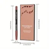 6pcs ROZZA Nude Lip Liner Set - Water-Resistant, Matte Finish Crayon Lip Pencils Non-Smudging & Easy-to-Apply 4