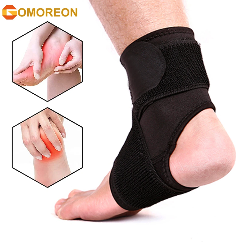 

GOMOREON 1Pcs Kids Ankle Support Breathable Adjustable Ankle Brace Girls Boys Ankle Tendon Compression Brace Ankle Strap Sport