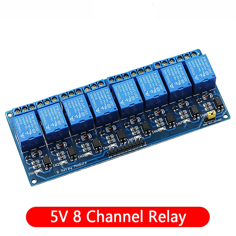 relay module 5v 12v 1 2 4 6 8 way 1 2 4 6 8 channel relay module with optocoupler for arduino