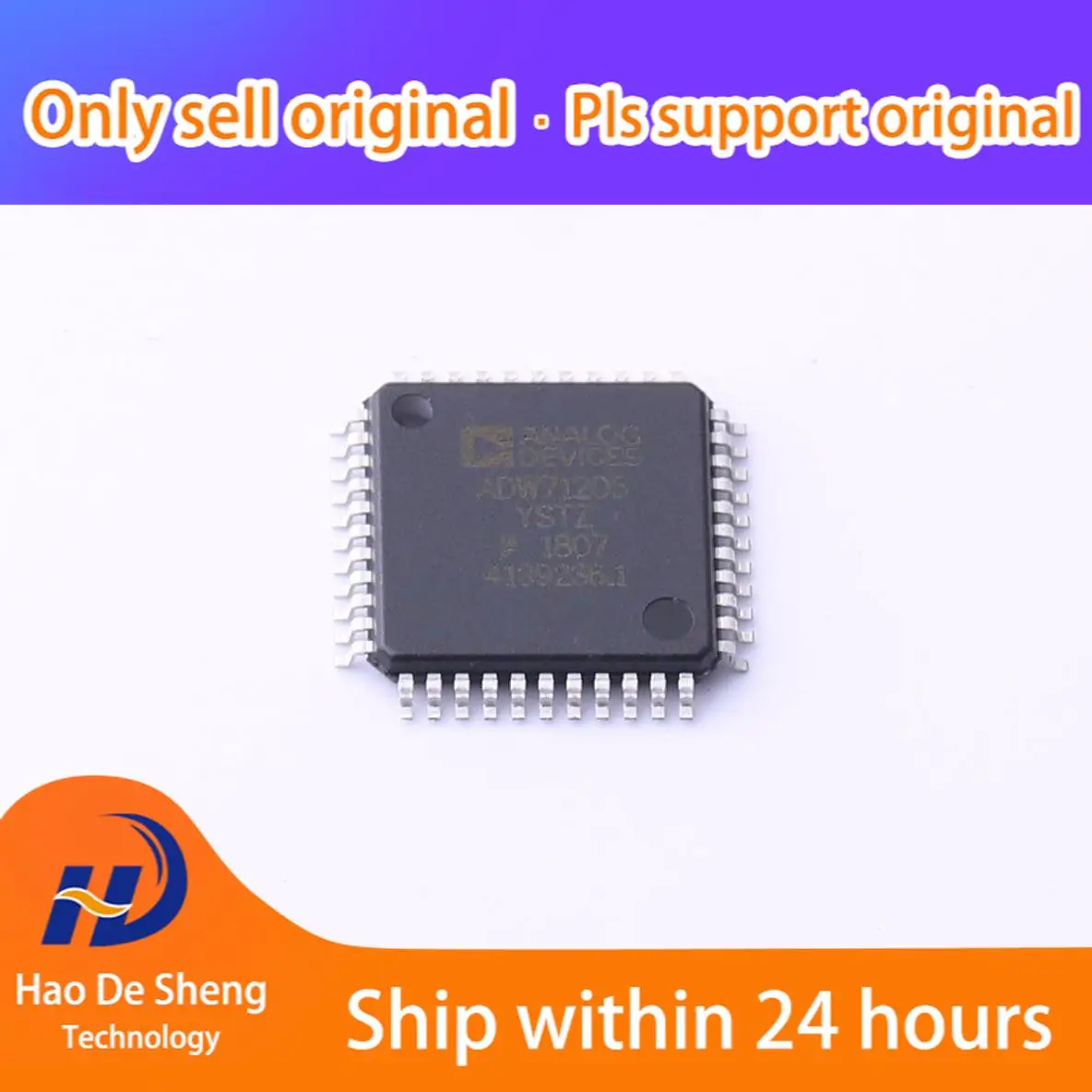 

1 шт./партия ADW71205YSTZ QFP44 новая Оригинальная фотография