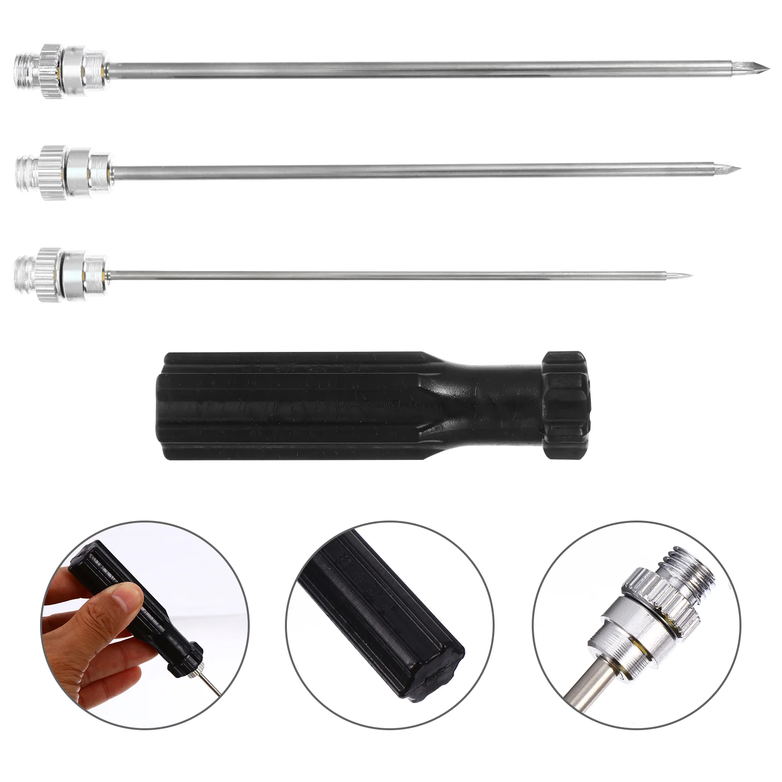 

Trocar Needle Livestock Rumen Cattle Veterinary Tool Puncture Stomach Three Deflation Equipment Sheep Exhaust Syringe Blunt