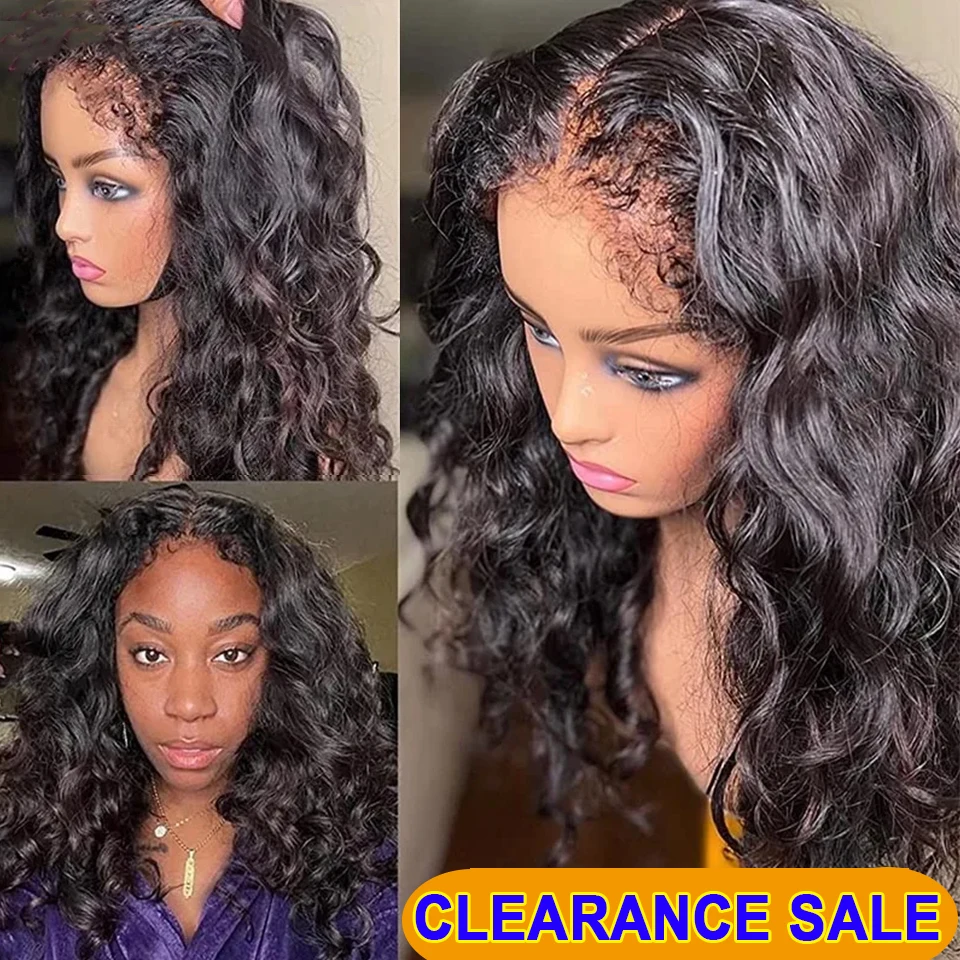 Lace Front Wig Human Hair Wig Human Hair Wigs 13x6 13x4 Natural Wave Front Lace Wig For Women 4c Edges Curly Baby Hair Glueless Virgin Human