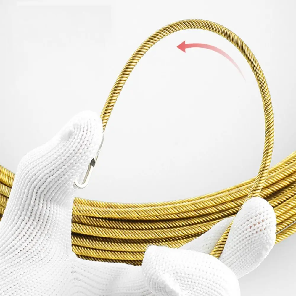 Carbon Steel Wire Puller Connector Head Electrician Tools Cable Puller Accessories Wire Cable Elastic Threader