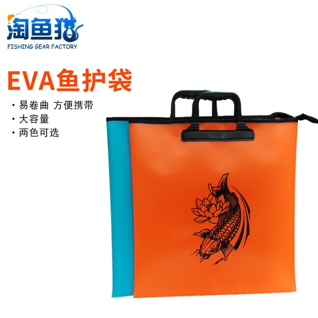 Eva Fish Bag Fishing Bucket Folding Fish Bag Portable Live Fish