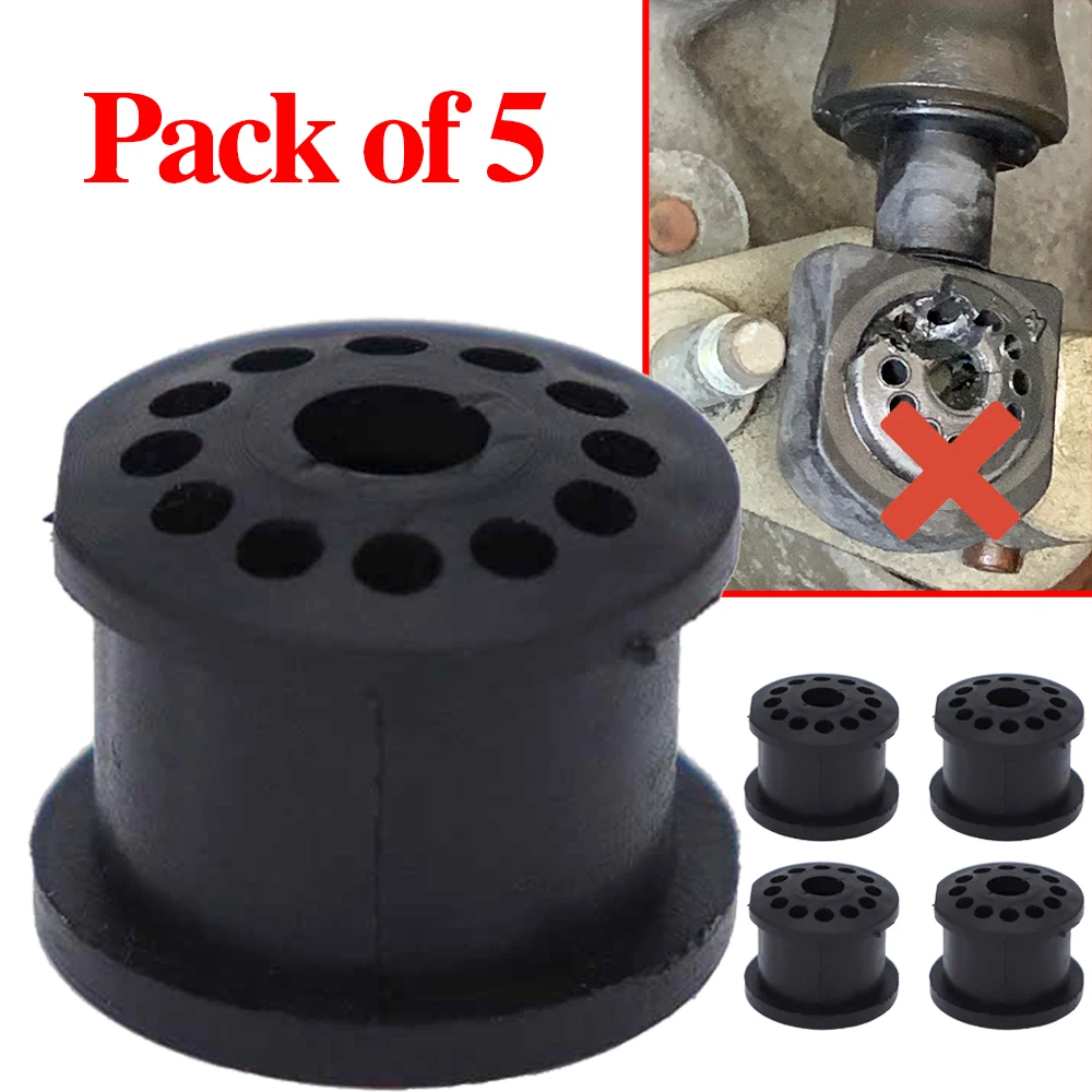 Gearbox Control Cable Repair Kit 5X Gearbox Cable Linkage Rubber Bushing For Chrysler PT Cruiser 2006 MT 5Speed Shift Lever Assembly Repair Kit Replacement Parts