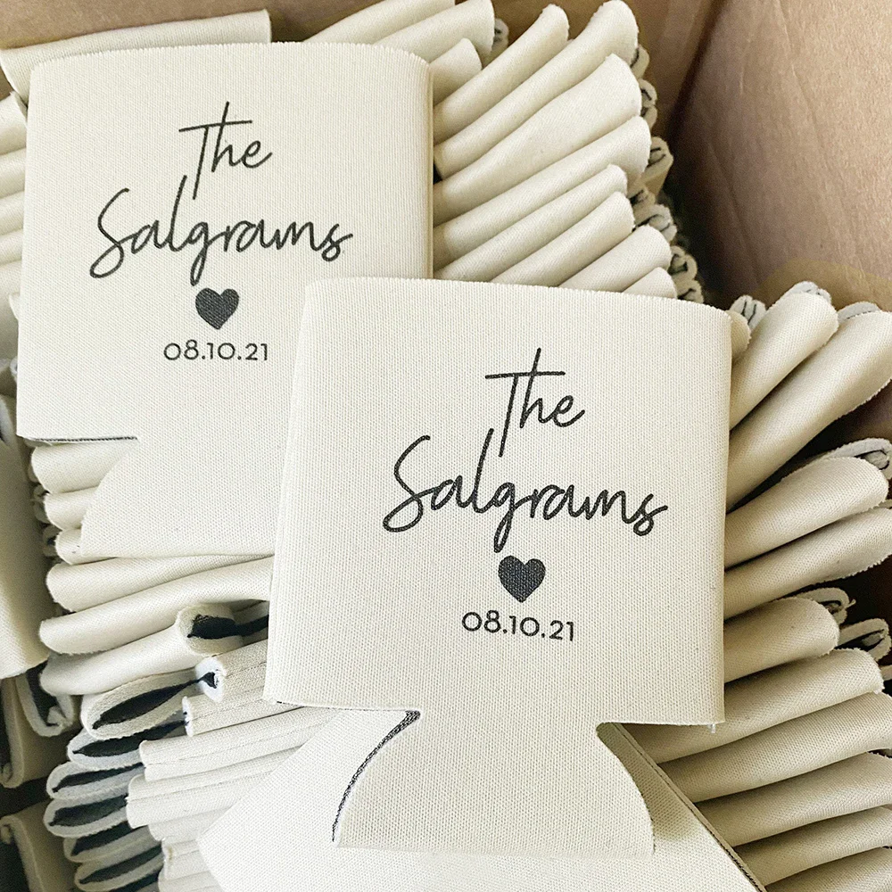 

Свадебные подарки с надписью на заказ, 20/30/50 шт.