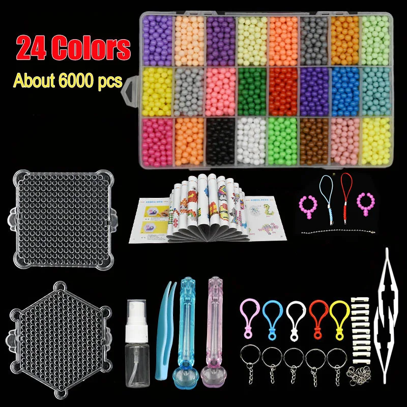 Aqua Beads DIY Set Perlen Tool Creativity Magic Water Beads Pegboard Arts and Crafts for Kids Toys Girls Children Gift 5 7 10 6 Aqua Beads DIY Set Perlen Tool Creativity Magic Water Beads Pegboard Arts and Crafts for Kids Toys Girls Children Gift 5 7 10 6