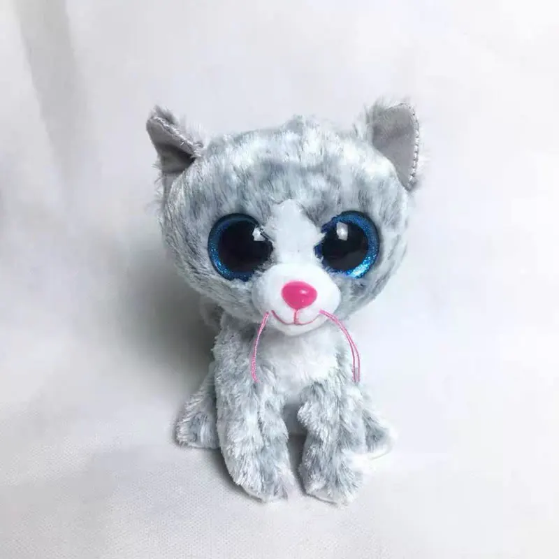 TY ビーニー大きな目ソフトぬいぐるみ魚シリーズ Dolinimo サメシャチ