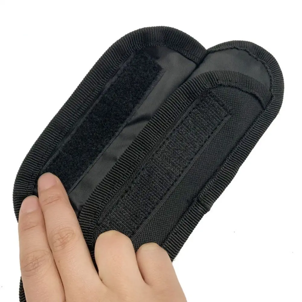 Mgaxyff Bag Shoulder Pad,Shoulder Strap Pads Non-Slip Guitar Strap  Decompression Cushion for Backpack Sport Bag Black