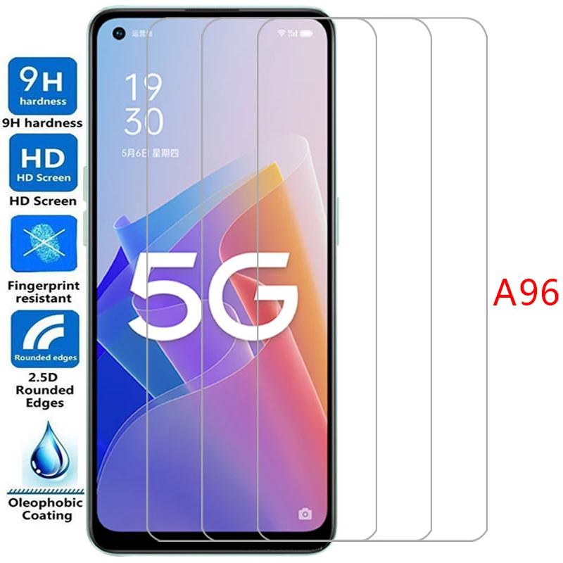 Custodia Per Telefono Per Oppo A96 4G 5G Vetro Temperato Su Oppoa96 A 96 96 96 A A96Cover Posteriore 360 Oppo Opp Appo Opopaa96 Oppa96 A964G