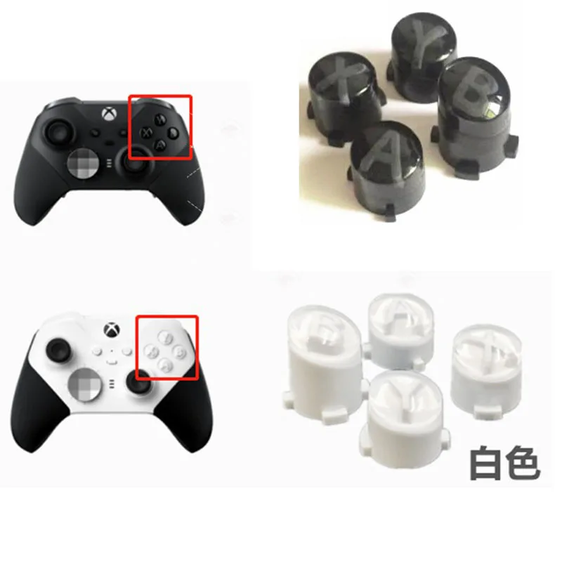 Original ABXY Button Mod Kit for Xbox One Elite,Elite Series 2,One Slim