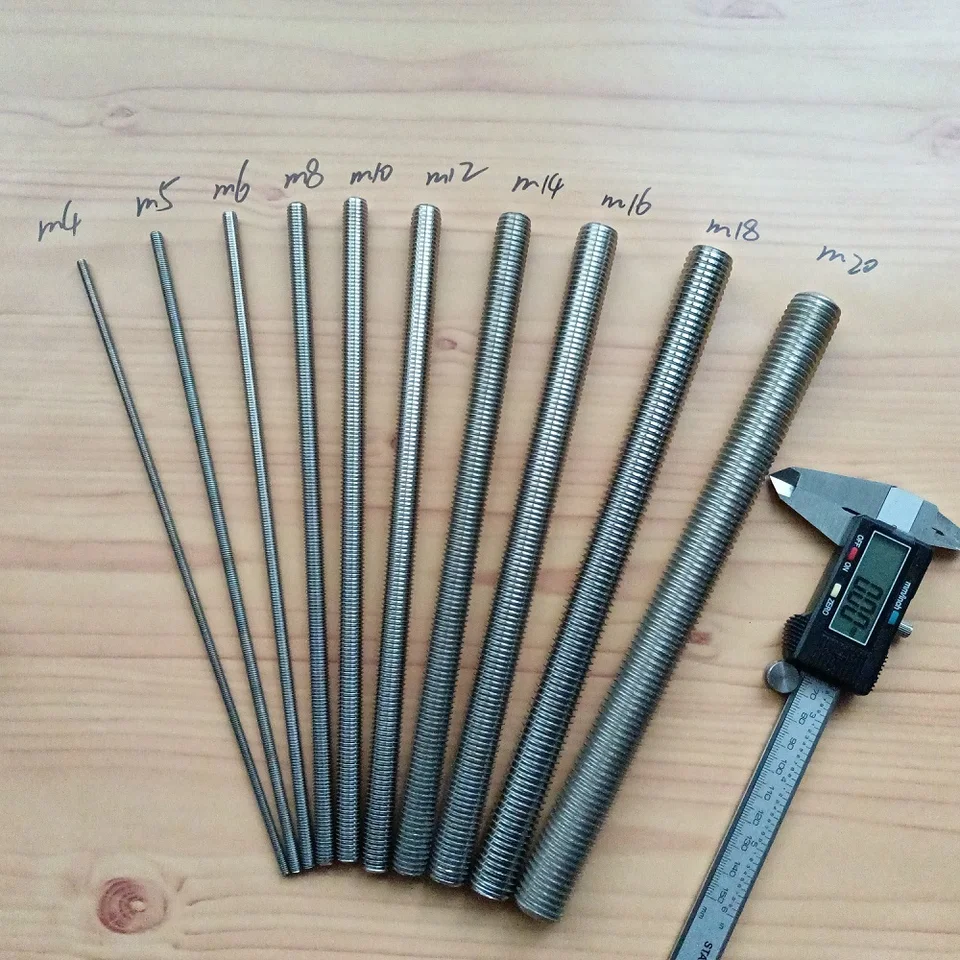 Barra Filettata Inox Hand M 12 H.cm 100 (2 Pezzi) Hand - Foto 11